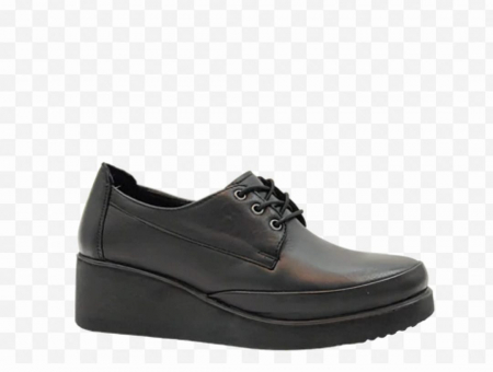 Casual + Balerini - Pantofi casual din piele  cu siret