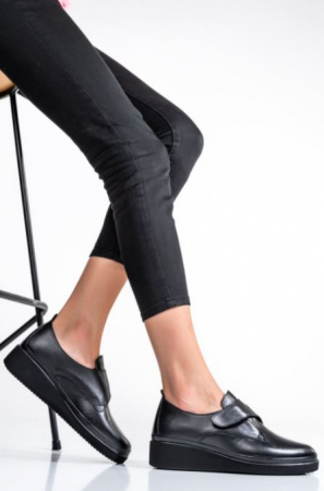 Pantofi casual din piele  cu scai Akadia [1]