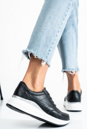 Pantofi casual piele  Angel Blue [2]