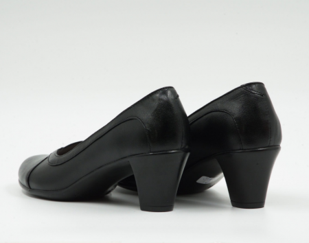 Pantofi din piele  cu toc Ninna 112 [3]