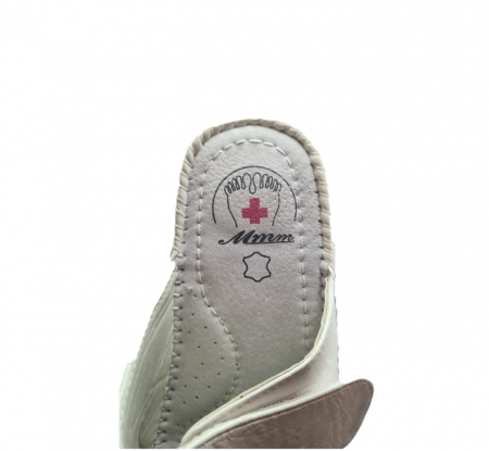 Saboti cu scai dublu Carina negru/bej [3]