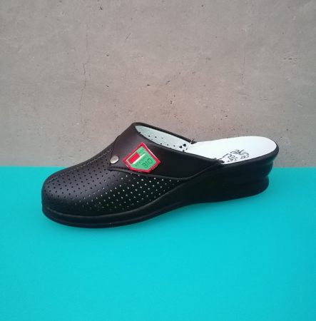 Saboti cu varf inchis Sabo negru/alb [2]