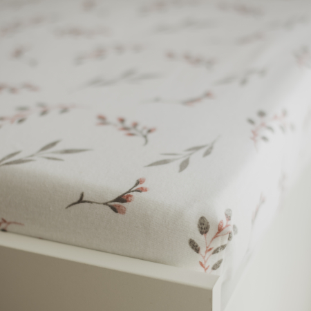 Cearsafuri Patut - Cearsaf Calduros de Bumbac - model floral