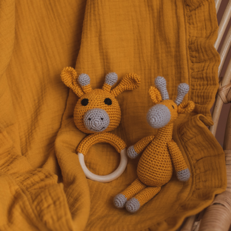 Jucarie crosetata - Girafa inel [1]