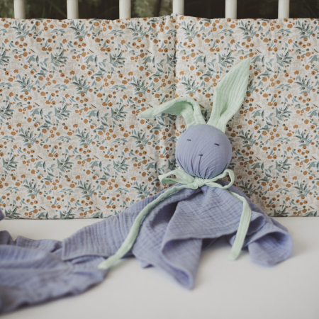 Protectii Patut - Protectie Pat Bebe cu Model Floral