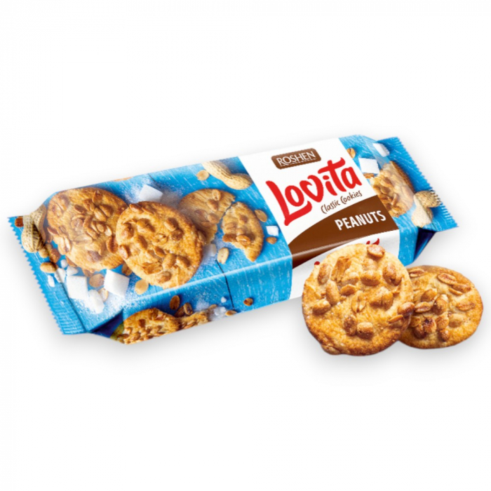 Biscuiti LOVITA CLASSIC cu arahide, 150g [1]