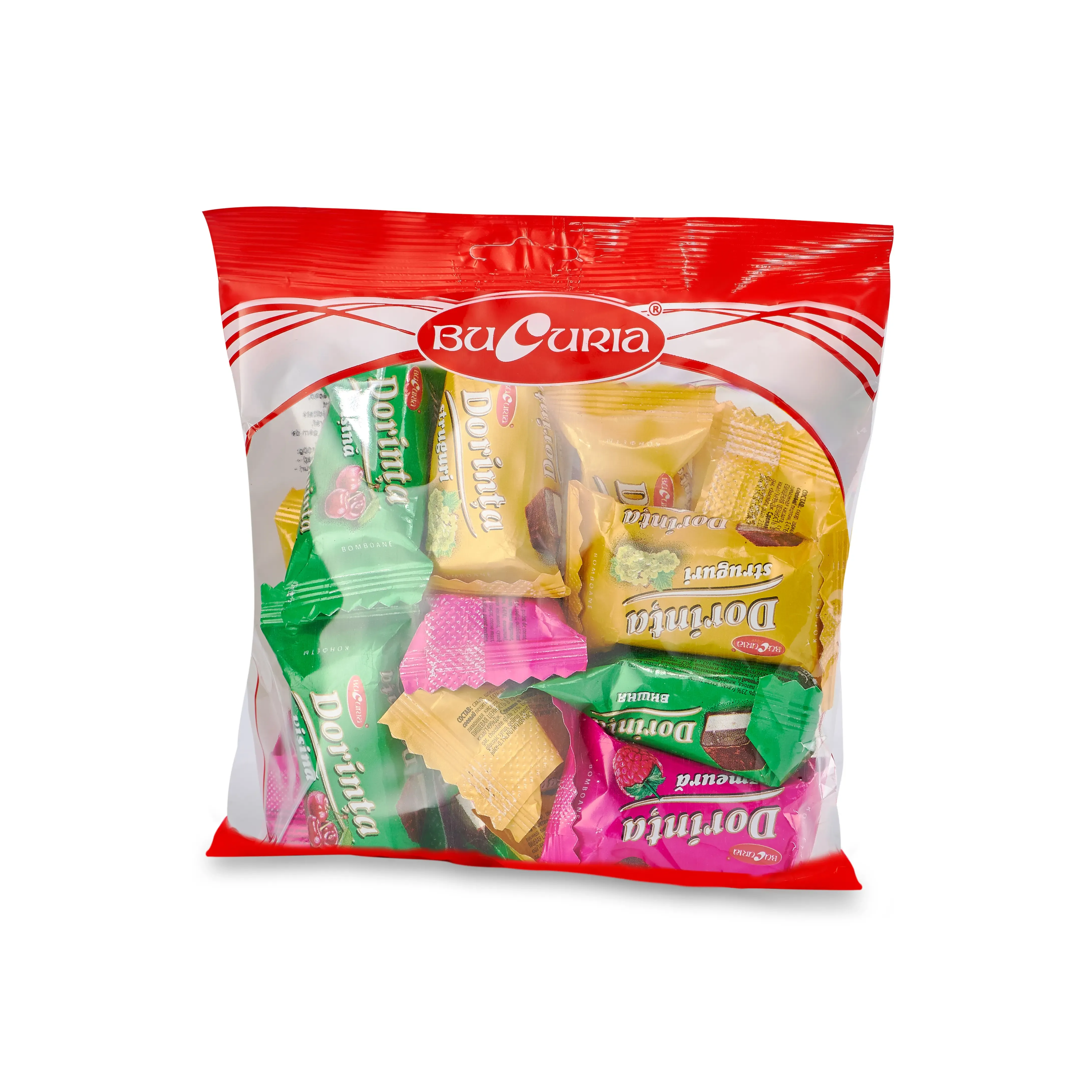 Bomboane Dorinta Asorti ( Zmeura / Visina / Struguri Muscat) 200 gr [4]