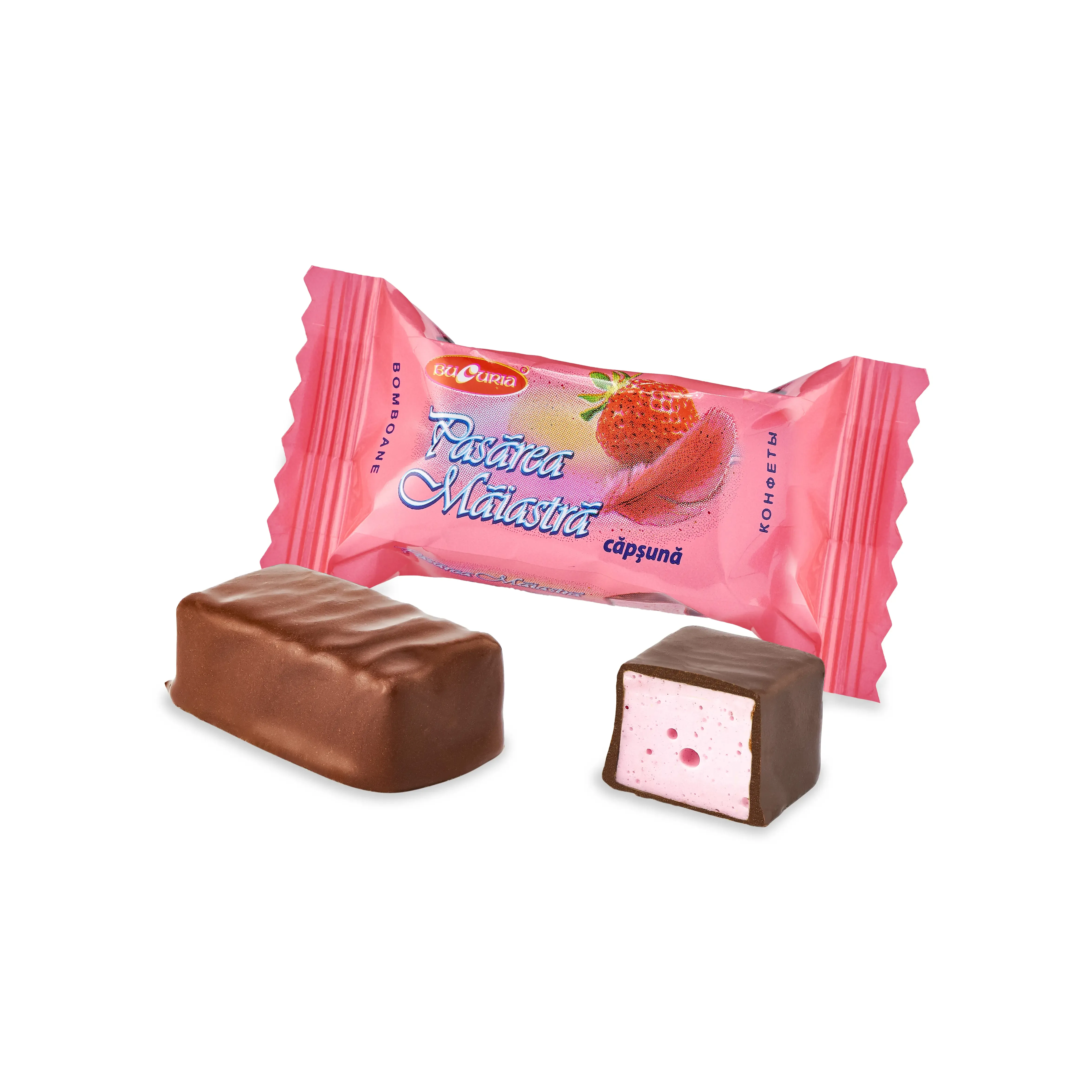 Bomboane Lapte de Pasare (Capsuna) 150 gr [1]