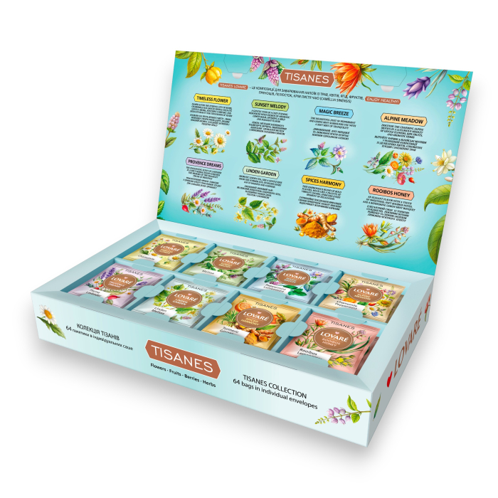 Ceai Lovare Set Cadou  Herbal Tea Collection 64 plicuri [2]