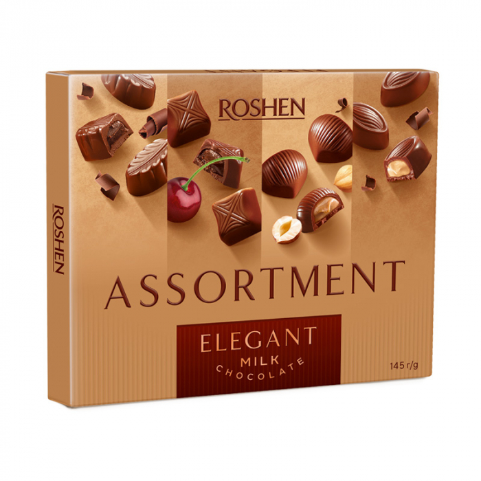Cutie cu bomboane ELEGANT Assortment 145 gr [1]