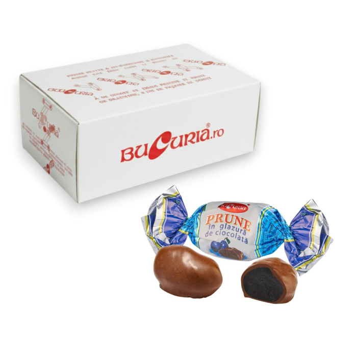 Prune în glazură de ciocolată 2,5 KG [1]