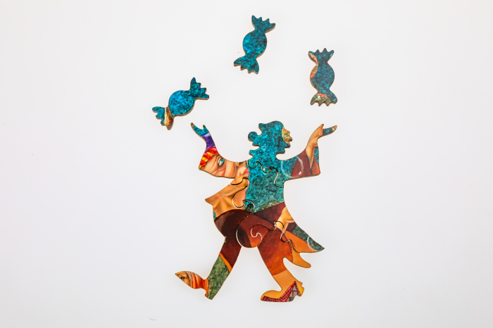 Puzzle din lemn Jugglers, 210 piese [5]
