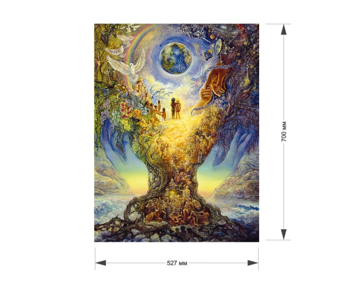 Puzzle din lemn Millenium Tree, 1100 piese [7]
