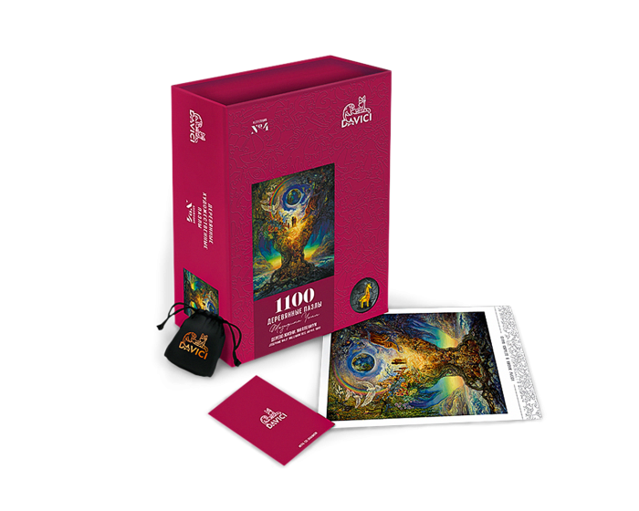 Puzzle din lemn Millenium Tree, 1100 piese [1]