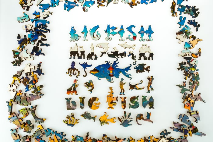 Puzzle din lemn On Land And Sea, 175 piese [3]