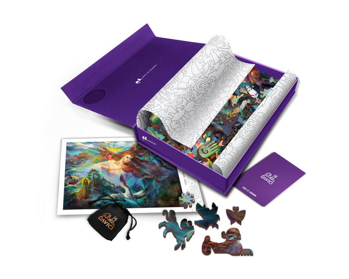 Puzzle din lemn Peace on Earth, 700 piese [2]