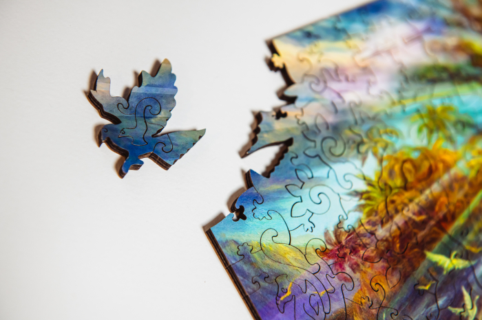 Puzzle din lemn Peace on Earth, 700 piese [3]