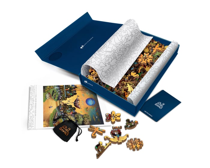 Puzzle din lemn Spectacular frigate, 130 piese [2]