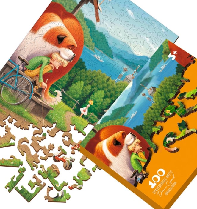Puzzle din lemn Summer Fairy Tale, 100 piese [8]