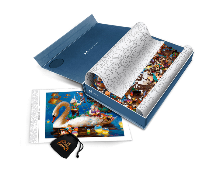 Puzzle din lemn Time of fairy tales, 333 piese [2]