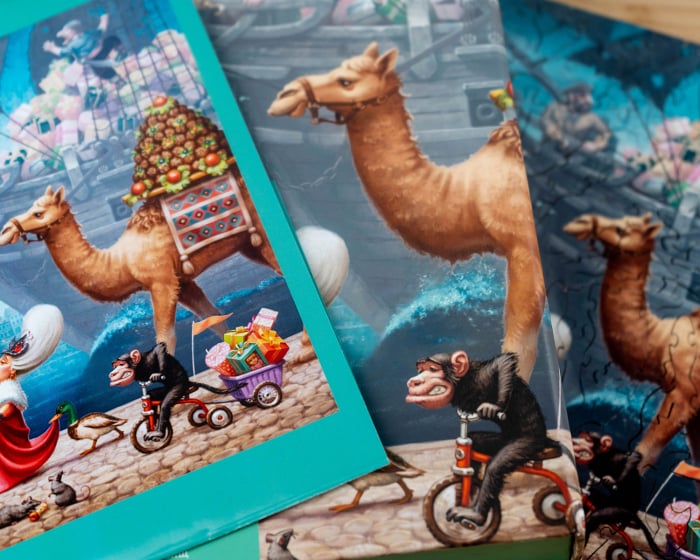 Puzzle din lemn Treasure Ship, 60 piese [3]