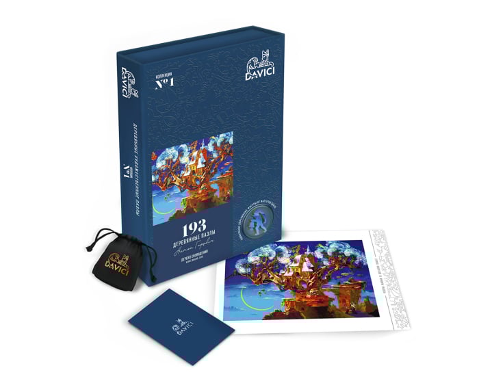 Puzzle din lemn Tree of Dreams, 193 piese [1]
