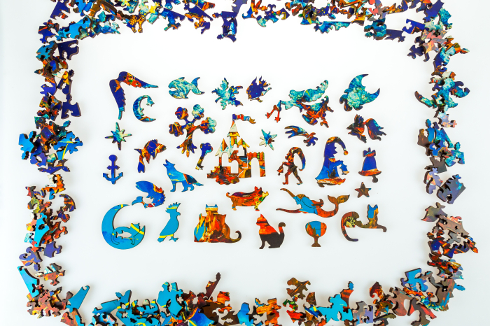 Puzzle din lemn Tree of Dreams, 193 piese [5]