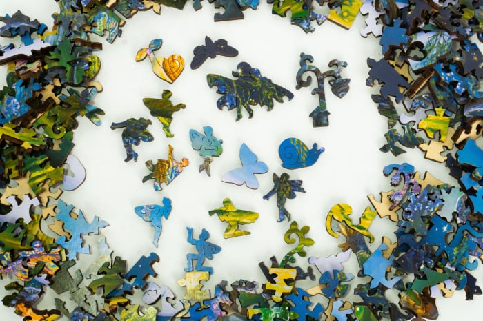 Puzzle din lemn Wistera Moon, 250 piese [5]