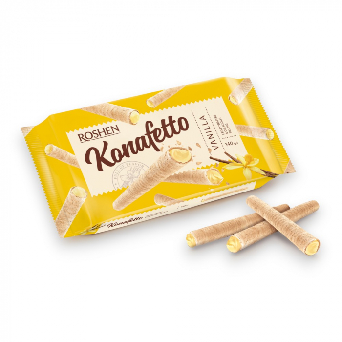 RULOURI DE NAPOLITANE KONAFETTO Vanilie 140 gr [1]