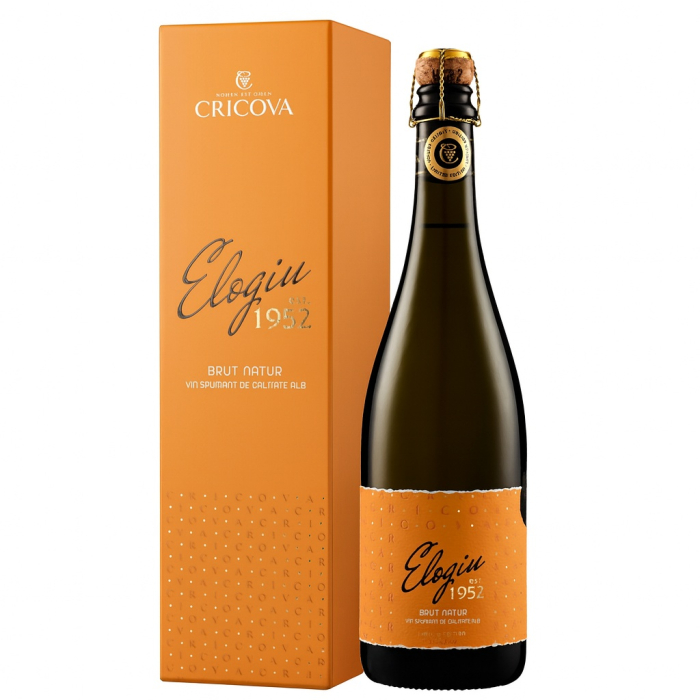 Spumant Elogiu Brut Natur, CRICOVA, 0,75L [1]