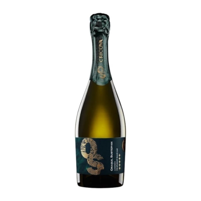 Spumant Orasul Subteran LEGENDA, dulce alb, CRICOVA, 0,75L [1]