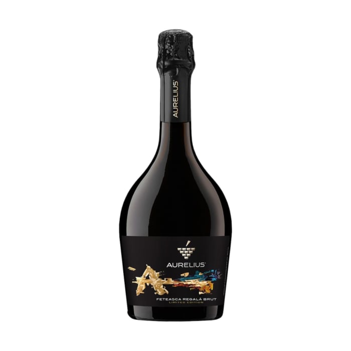 Vin spumant Aurelius Feteasca Regala alb brut 0.75l [1]