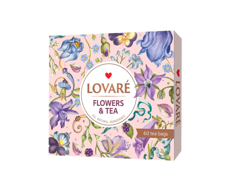 Ceai/Cafea - Set ceai: 12 arome x 5 pliculețe. Flowers and Tea