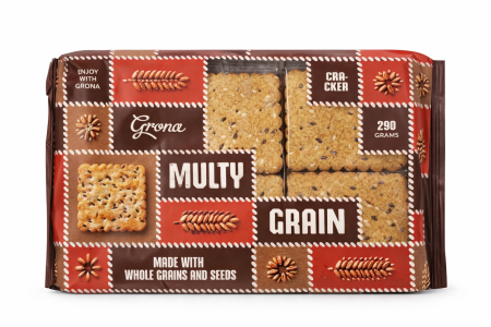 Biscuiti si Napolitane - Grona Multy Grain Crackers 290g
