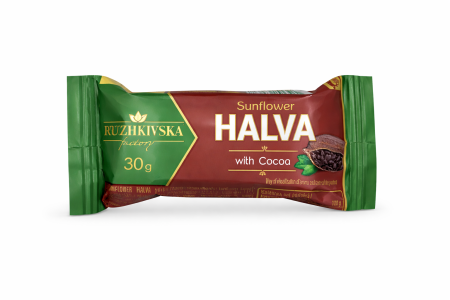 % Promotii % - Halva din semințe de floarea-soarelui cu cacao  30 g