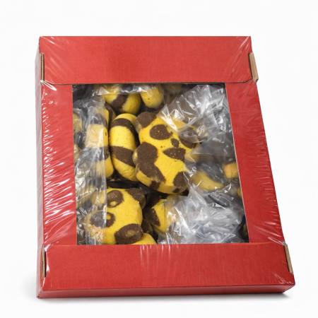 % Promotii % - Biscuiți Panda Cu Cacao, Cutie Cadou Biscuiți Asortați 450 gr