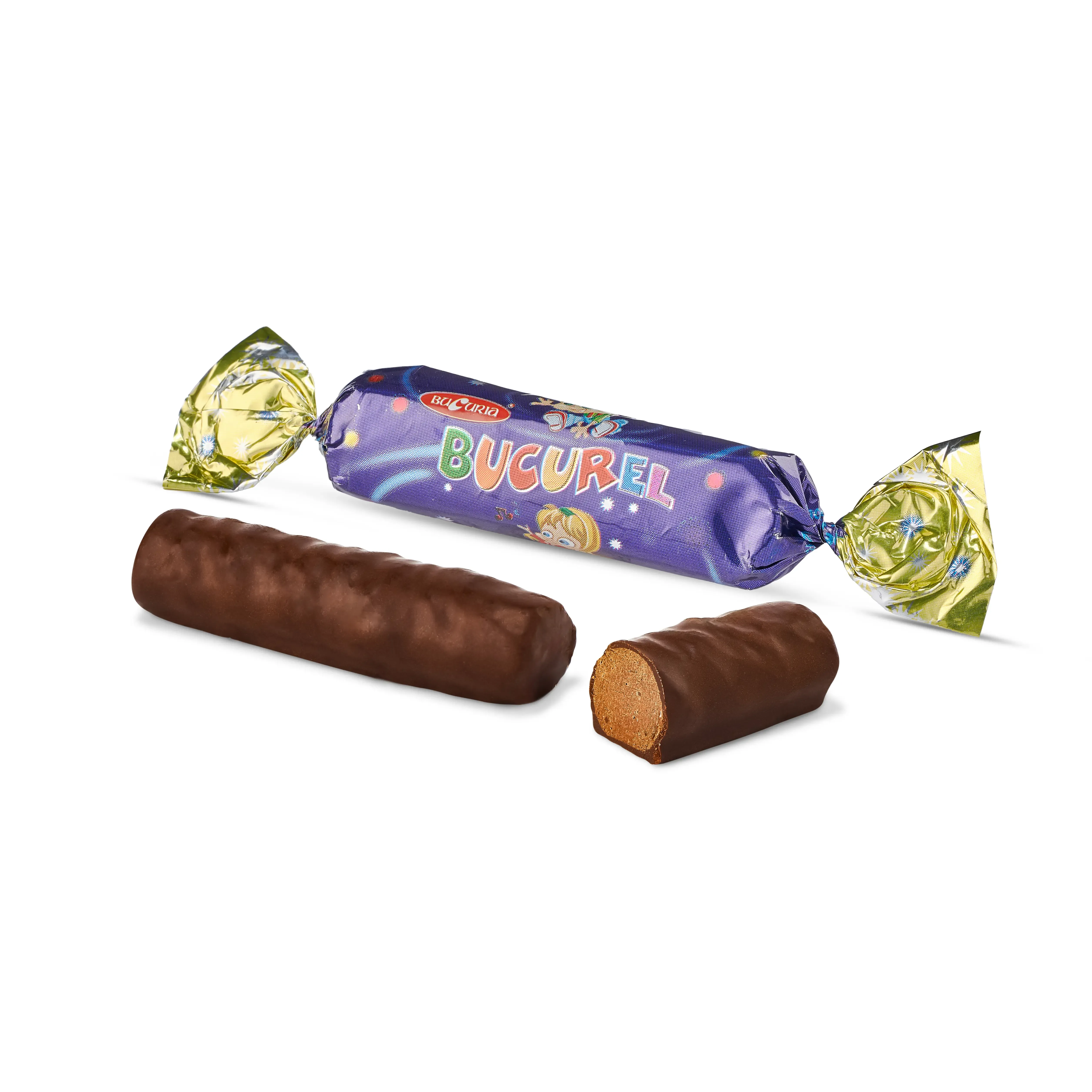 Bomboane - Bomboane Bucurel  (cu pufarine de orez)  250 gr