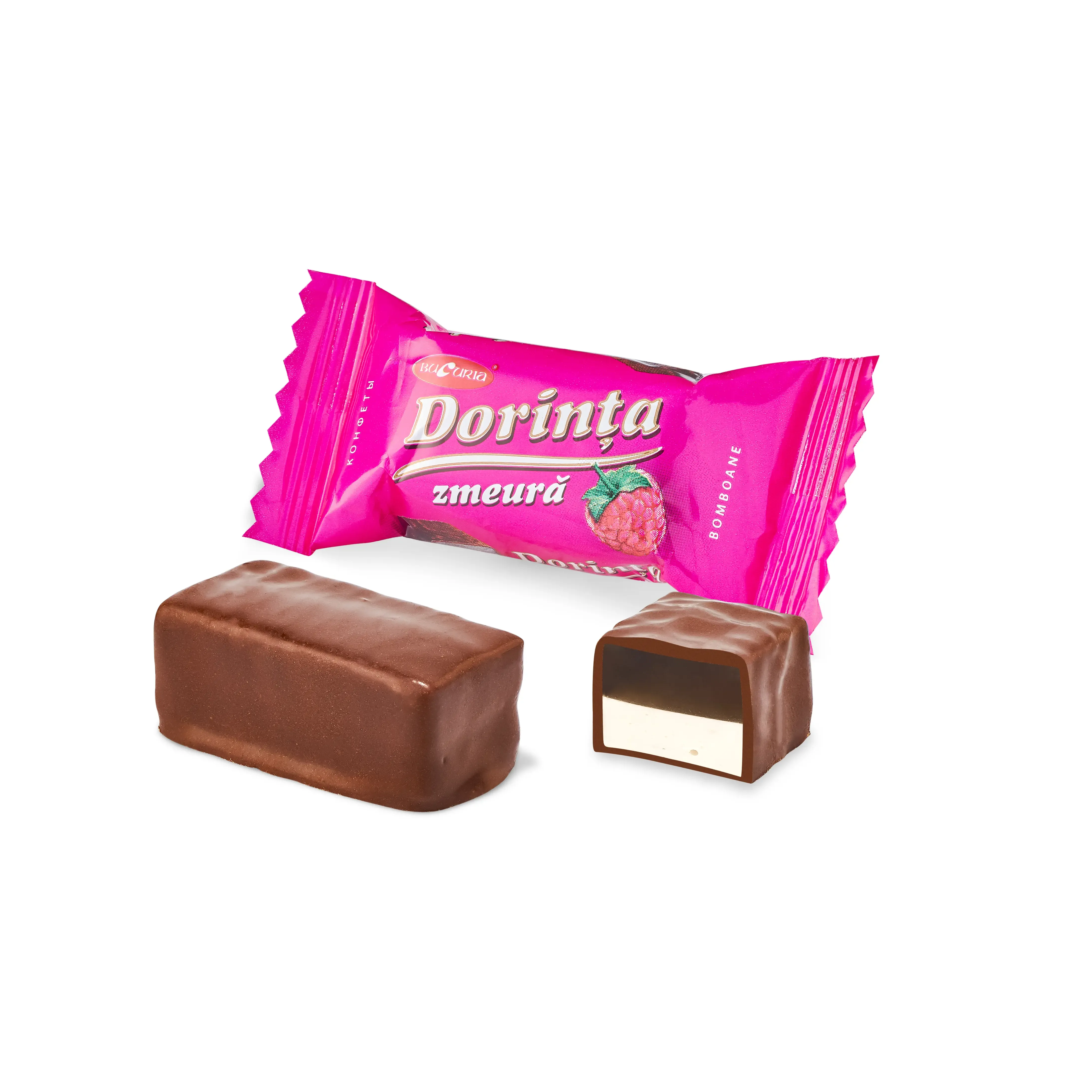 Bomboane Dorinta Asorti ( Zmeura / Visina / Struguri Muscat) 200 gr [2]