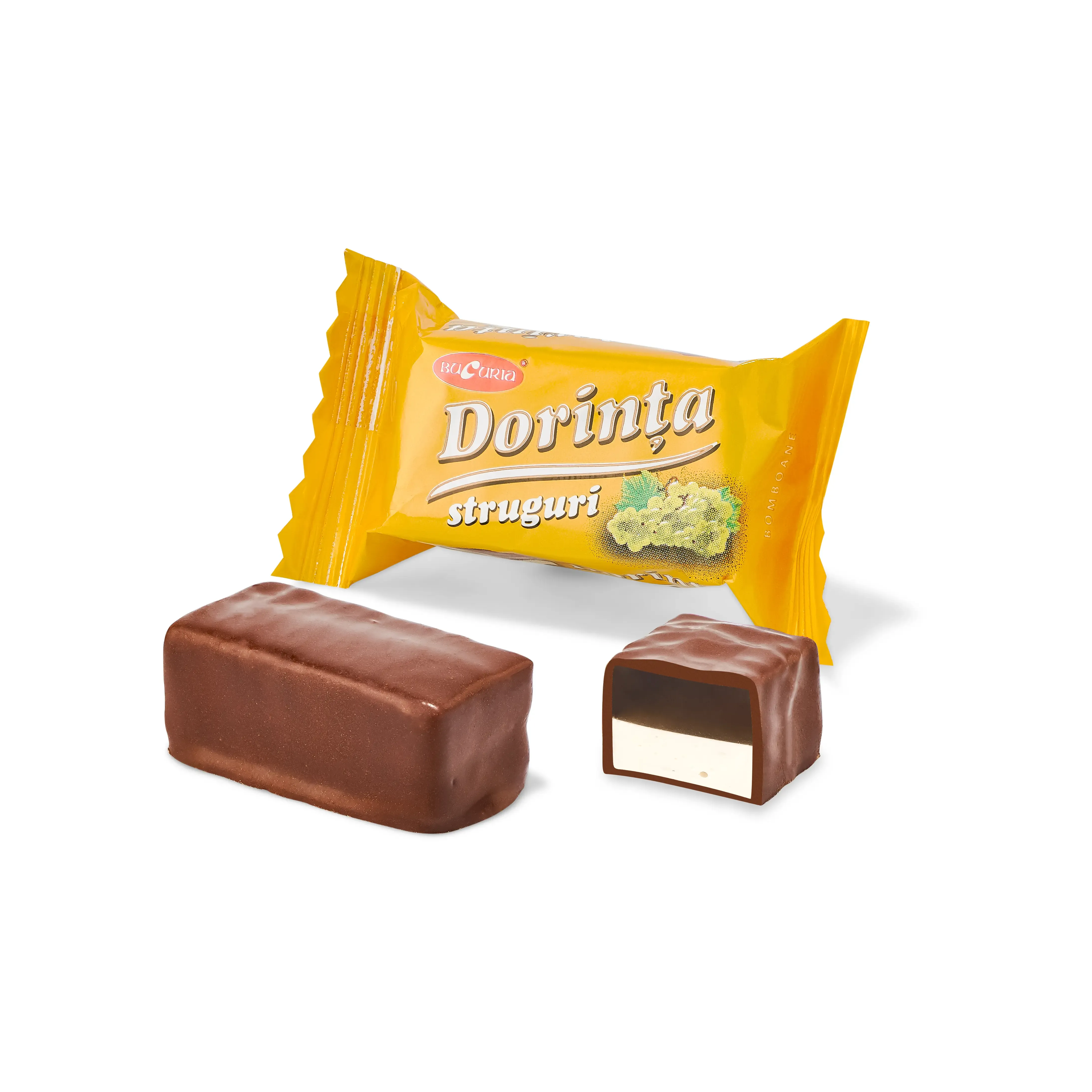Bomboane Dorinta Asorti ( Zmeura / Visina / Struguri Muscat) 200 gr [1]