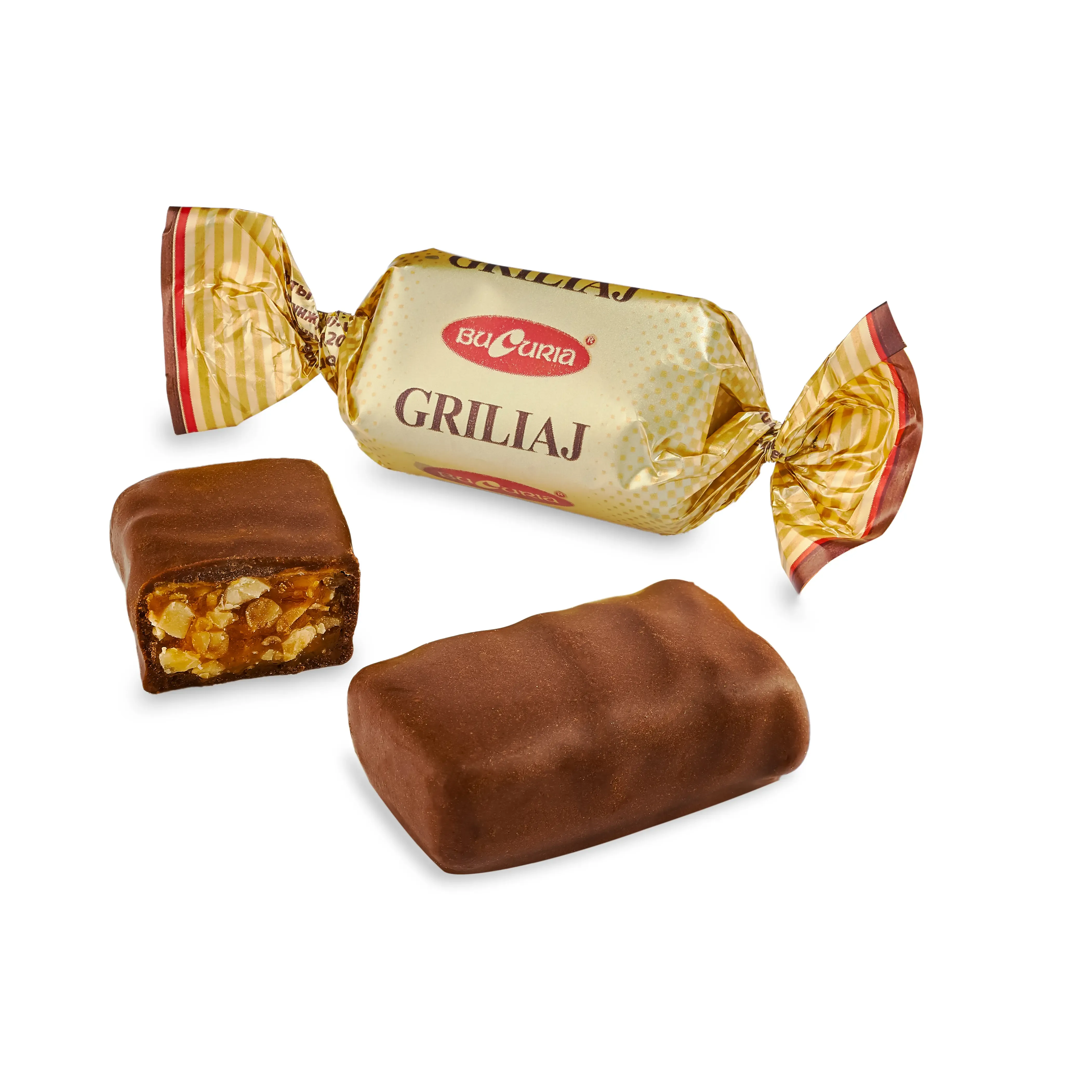 Dulciuri - Bomboane Griliaj în ciocolată 250 gr