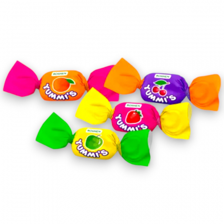 Dulciuri - Bomboane gumate YUMMI'S cu aroma de fructe 1 Kg