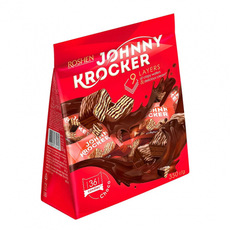 Bomboane - Bomboane Johnny Krocker, cu ciocolata 350g