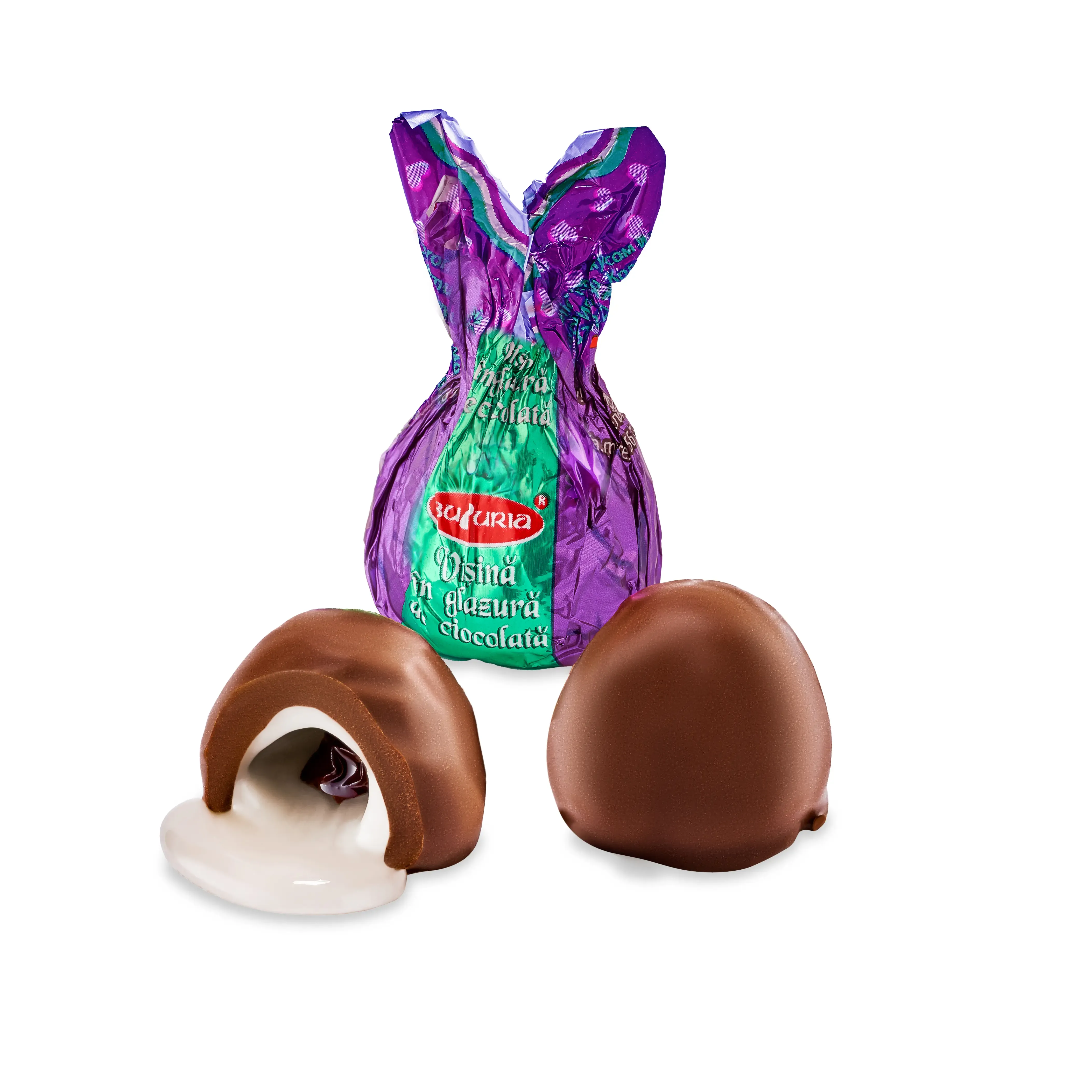 Bomboane - Bomboane Vișină în ciocolată 250 gr