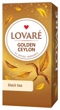Ceai LOVARE CLASSIC Golden Ceylon 24 pliculete