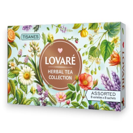 Bacanie - Ceai Lovare Set Cadou  Herbal Tea Collection 64 plicuri