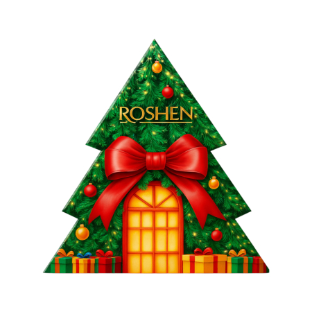 Cadouri de Craciun - Cutie cadou Roshen „Bradul de Crăciun” 388g #4