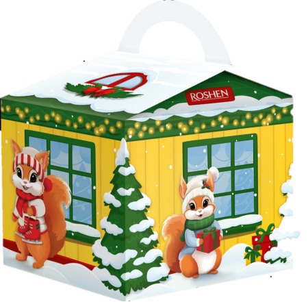 Cadouri de Craciun - Cutie cadou Roshen „Târgul de Crăciun” 561g #8