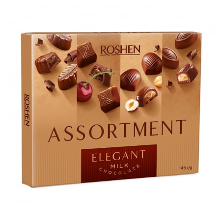 La cutie - Cutie cu bomboane ELEGANT Assortment 145 gr