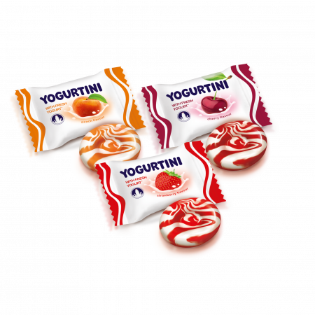 Dulciuri - Dropsuri YOGURTINI, Iaurt si Fructe 1kg