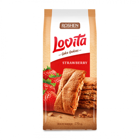 Fursecuri LOVITA, capsuni 168g [1]